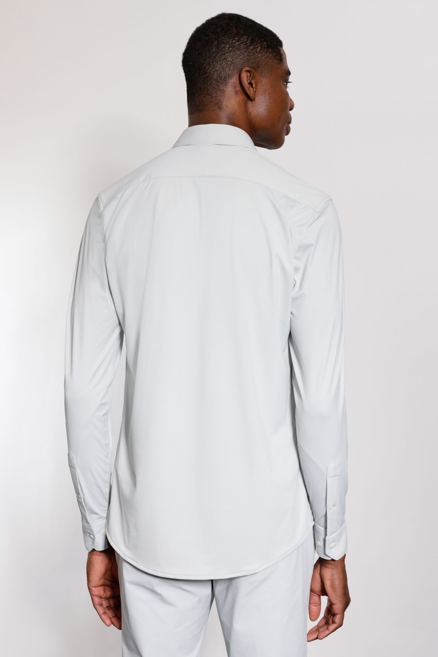 Camisa Manga Longa Classic Everyday Cinza — foto 4 de 5