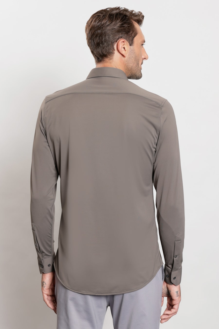 Camisa Manga Longa Classic Everyday Fume — foto 4 de 5