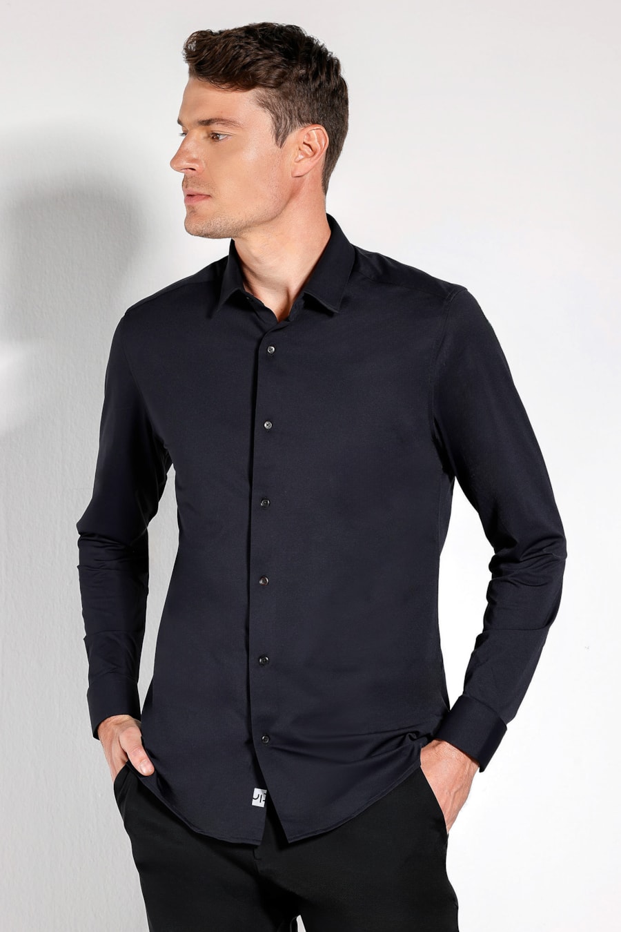 Camisa Manga Longa Classic Everyday Preto — foto 1 de 4