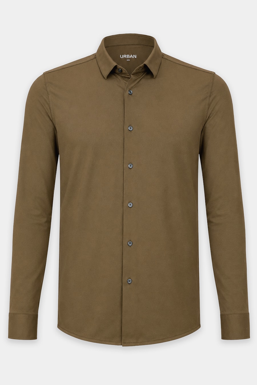 Camisa Manga Longa Classic Everyday Verde Militar — foto 5 de 6