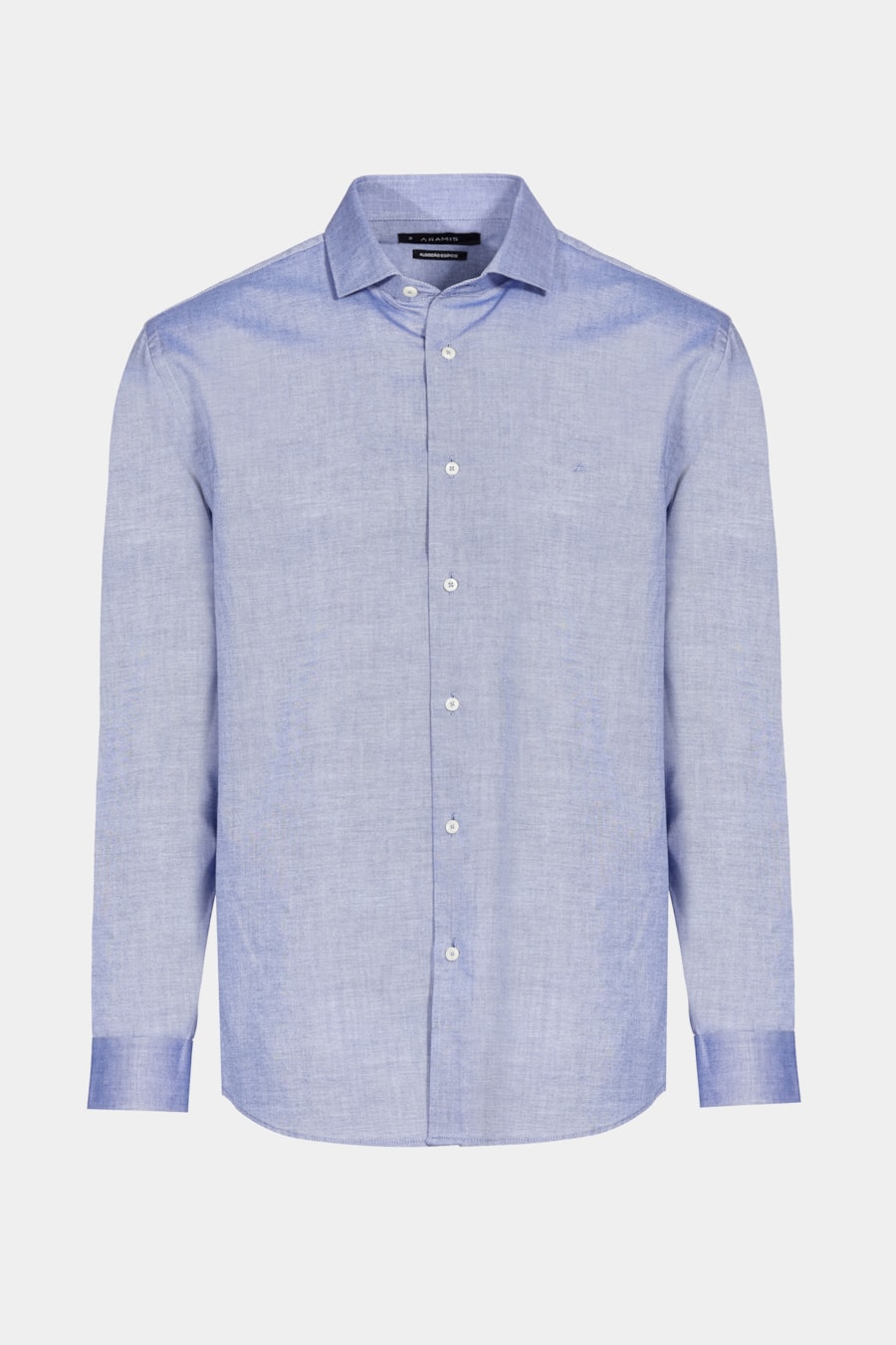 Camisa Manga Longa Cosmo Regular Oxford Azul — foto 6 de 6