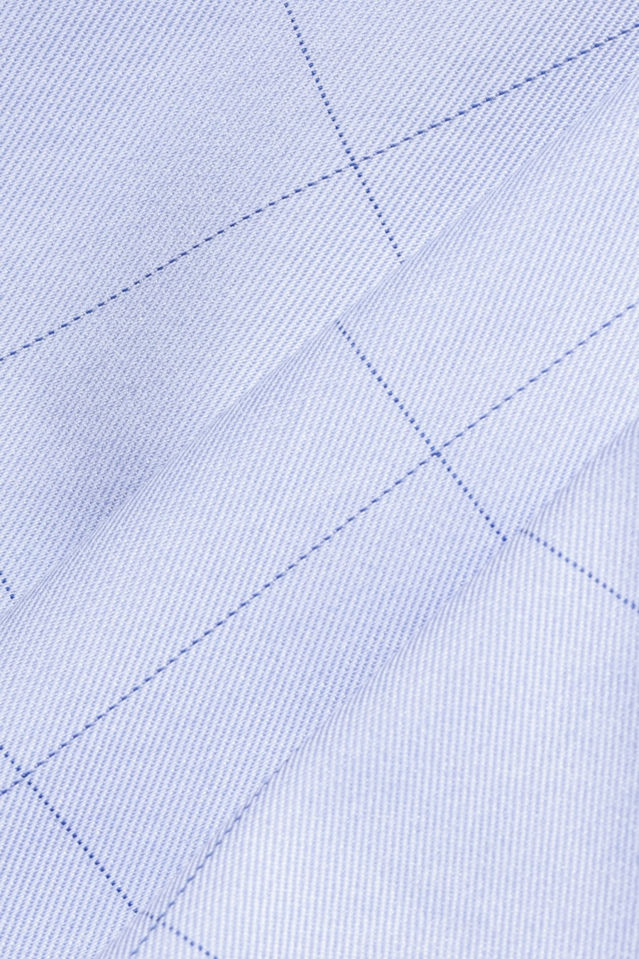 Camisa Manga Longa Cosmo Regular Tech Flex Maxi Xadrez Azul Com Marinho — foto 5 de 5