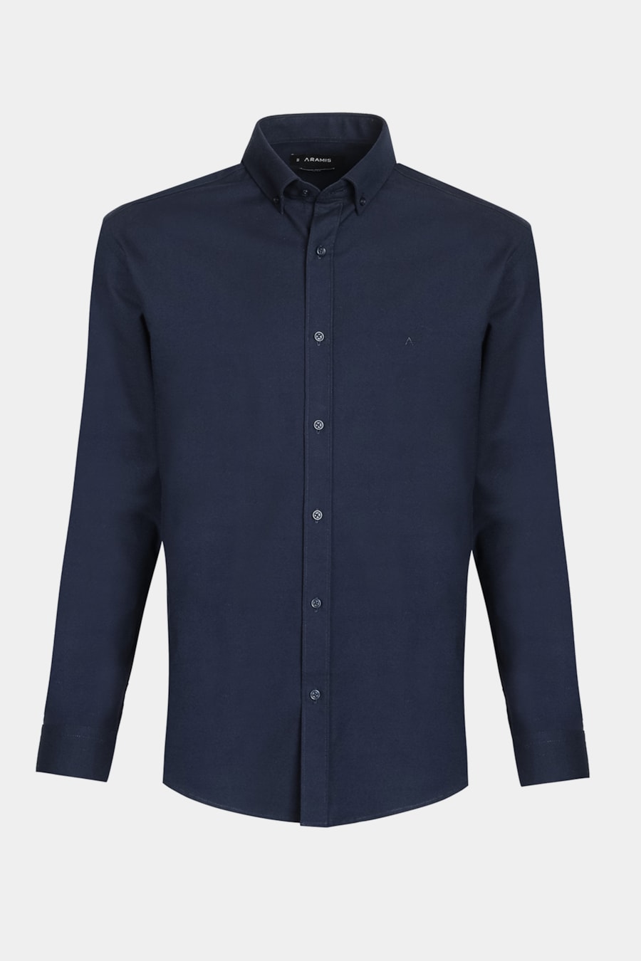 Camisa Manga Longa Cosmo Slim Oxford Stretch Button Down Marinho — foto 6 de 6