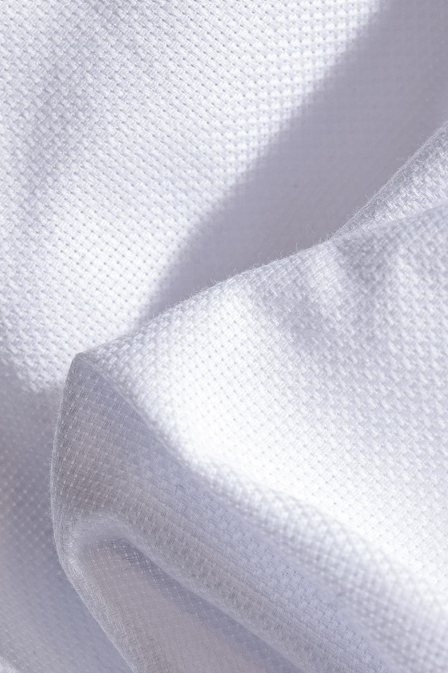 Camisa Manga Longa Cosmo Slim Stretch Maquinetada Lisa Branco — foto 5 de 6