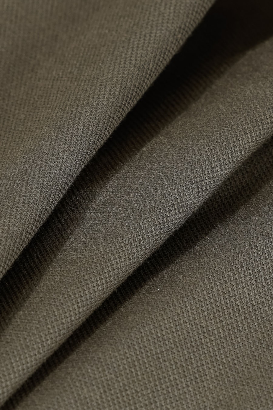 Camisa Manga Longa Cosmo Slim Stretch Maquinetada Lisa Verde — foto 5 de 5
