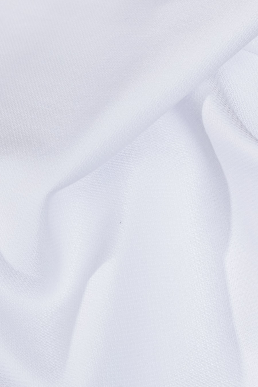 Camisa Manga Longa em Tricoline Maquinetada Branco — foto 5 de 5