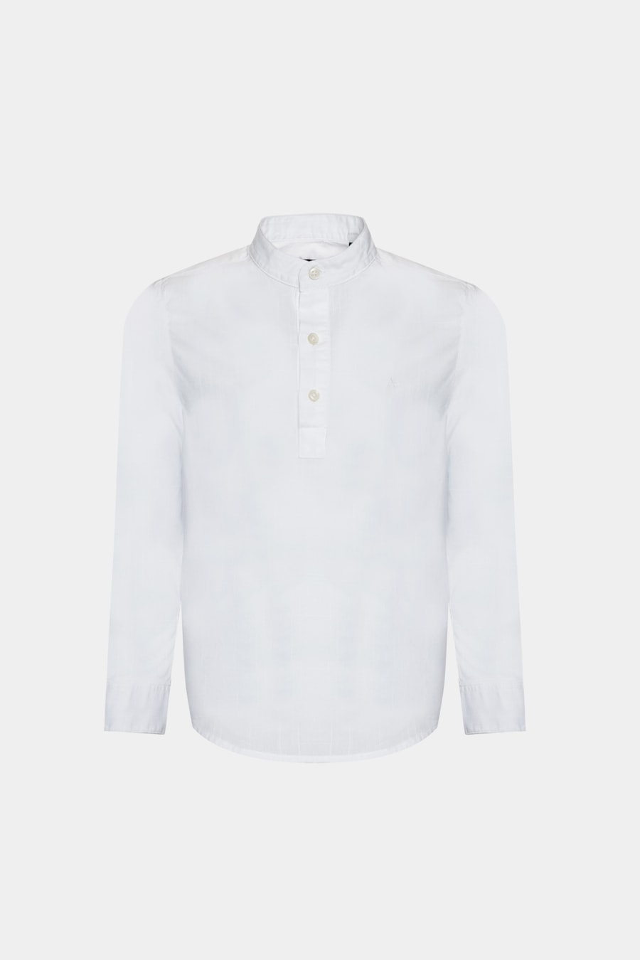 Camisa Manga Longa Infantil Bata Flamê Bosco Branco — foto 5 de 7