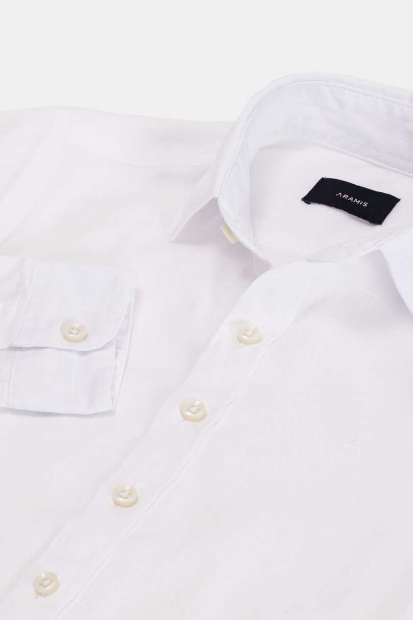 Camisa Manga Longa Infantil Flamê Bosco Branco