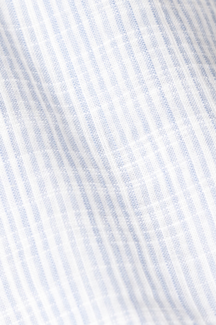 Camisa Manga Longa Infantil Listras Azul Branco C/Azul Claro — foto 4 de 4