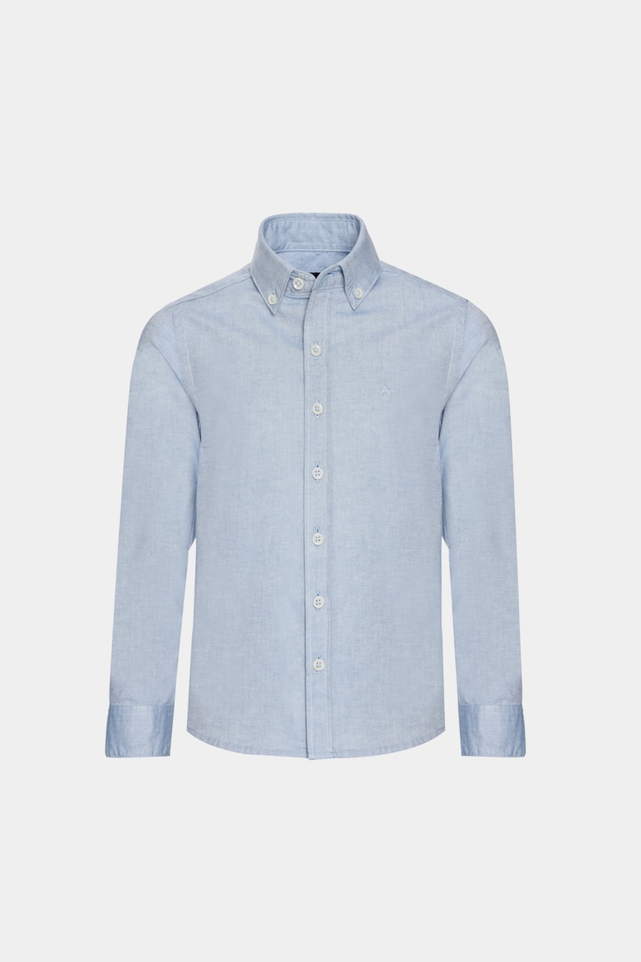 Camisa Manga Longa Infantil Oxford Royal — foto 3 de 5