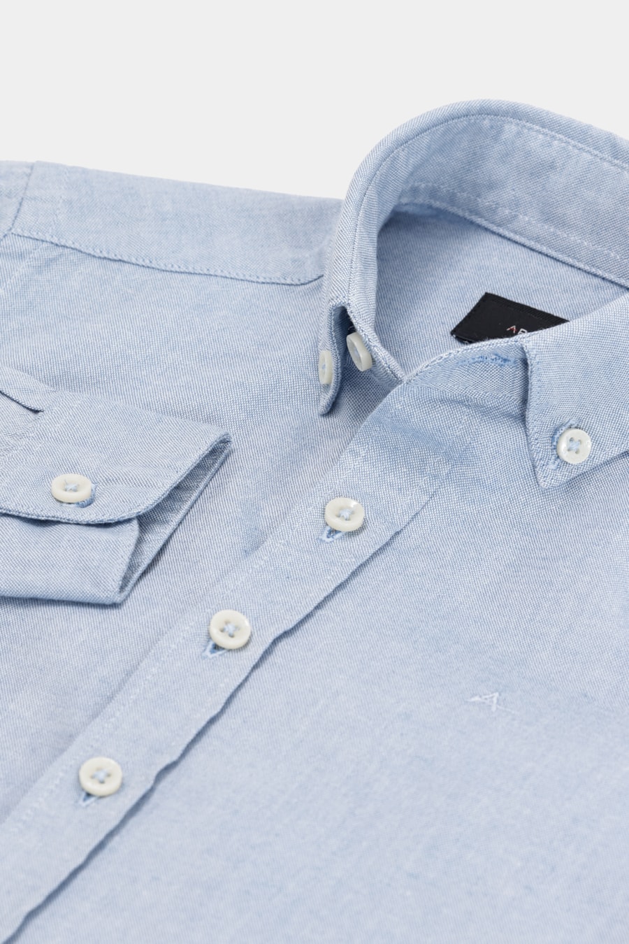 Camisa Manga Longa Infantil Oxford Royal — foto 4 de 5