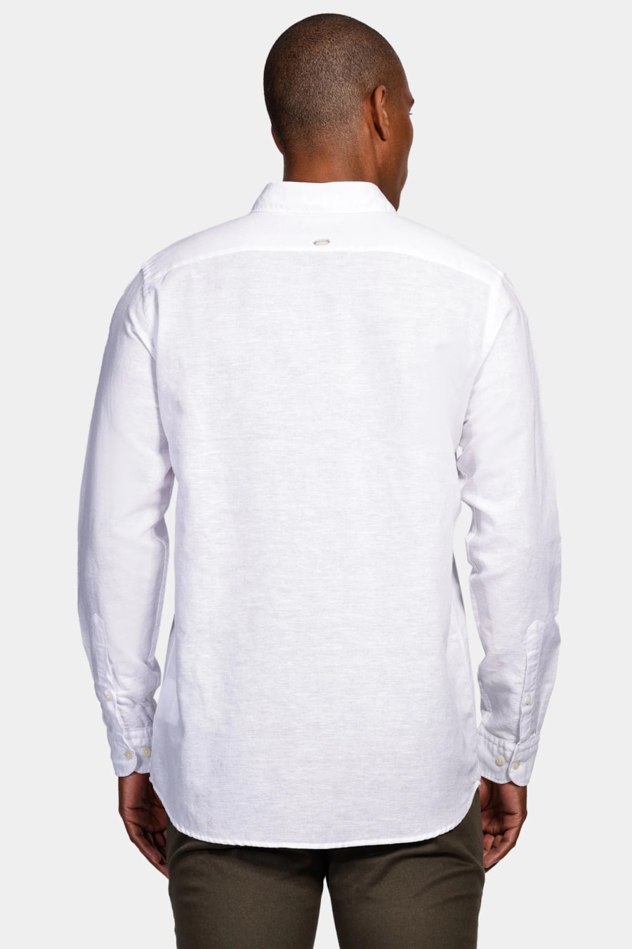 Camisa Manga Longa Move Regular Linho Algodão Martinelli Branco — foto 4 de 5