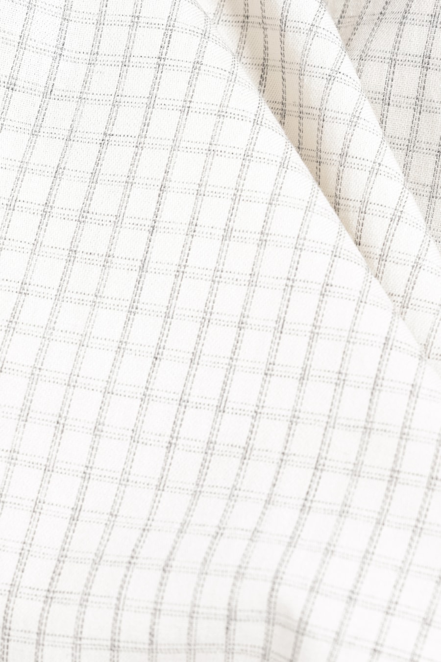 Camisa Manga Longa Move Slim Fio Melange Xadrez Natural Com Cinza — foto 5 de 6