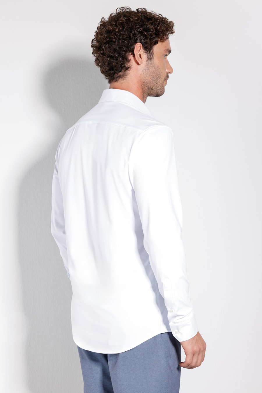 Camisa Manga Longa New Bold Branco — foto 3 de 4