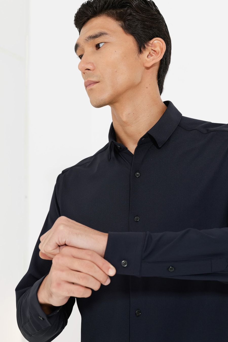 Camisa Manga Longa New Bold Preto — foto 3 de 5