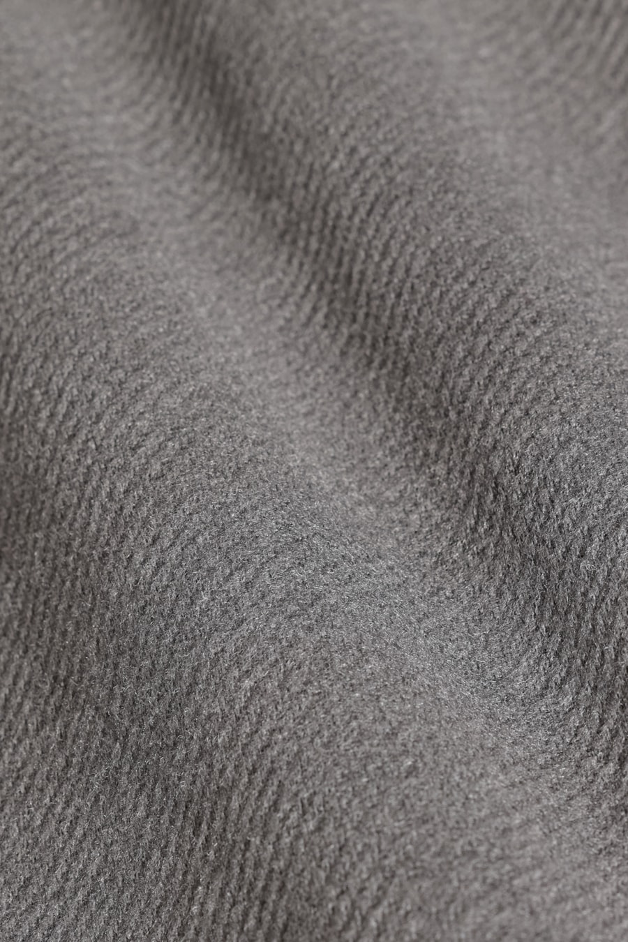 Camisa Manga Longa Overshirt Feltro Fall Cinza — foto 6 de 6