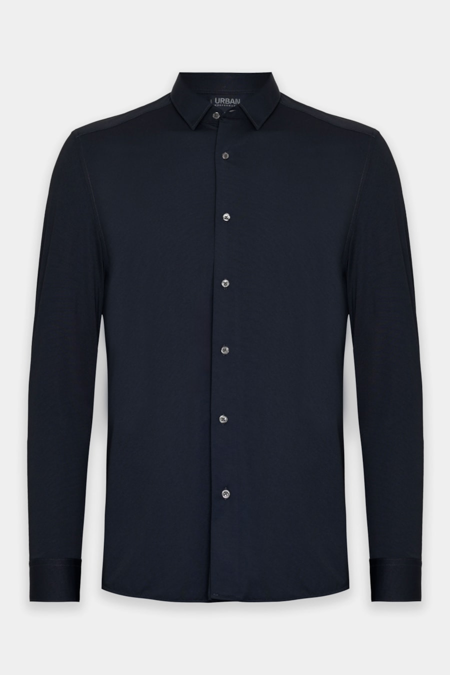 Camisa Manga Longa Oxford Breeze Azul Marinho — foto 5 de 5