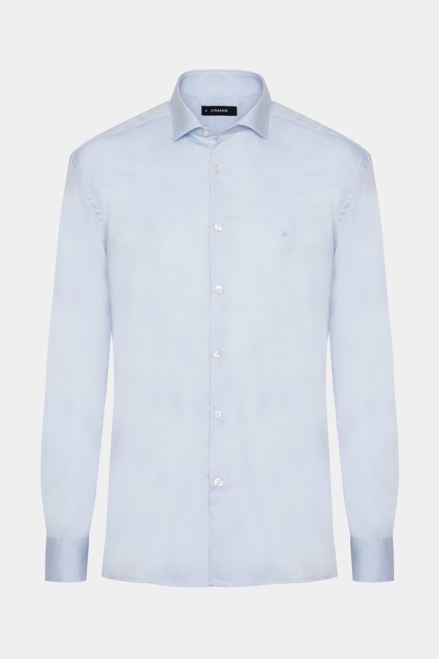 Camisa Manga Longa Pinpoint Azul — foto 5 de 6