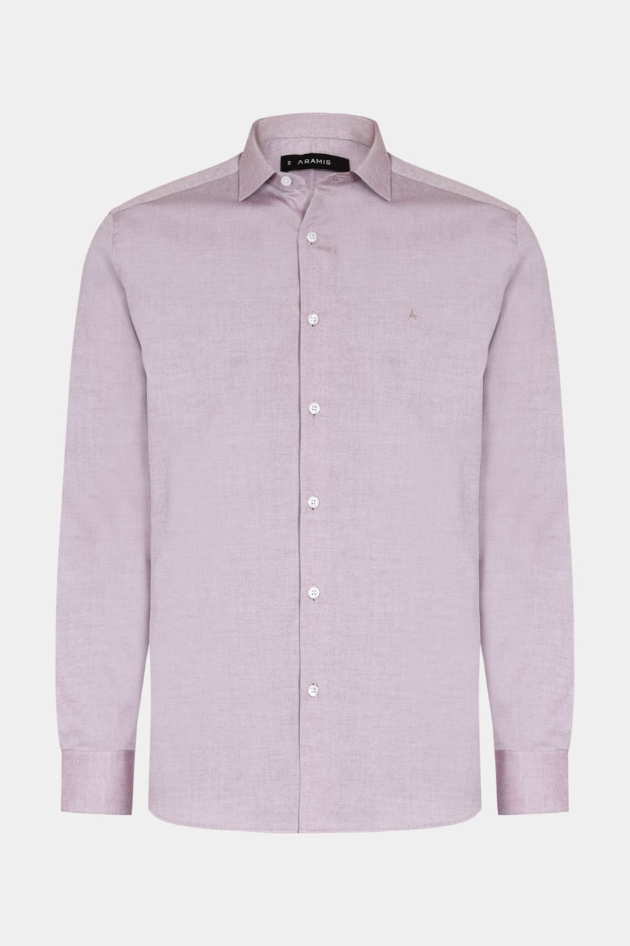 Camisa Manga Longa Pinpoint Bordeaux — foto 5 de 6