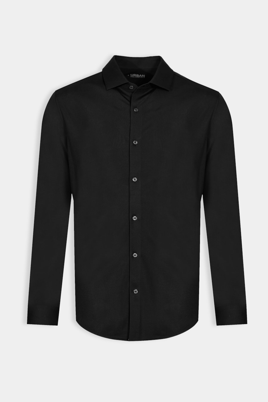 Camisa Manga Longa Piquet Bonded Preto — foto 9 de 9