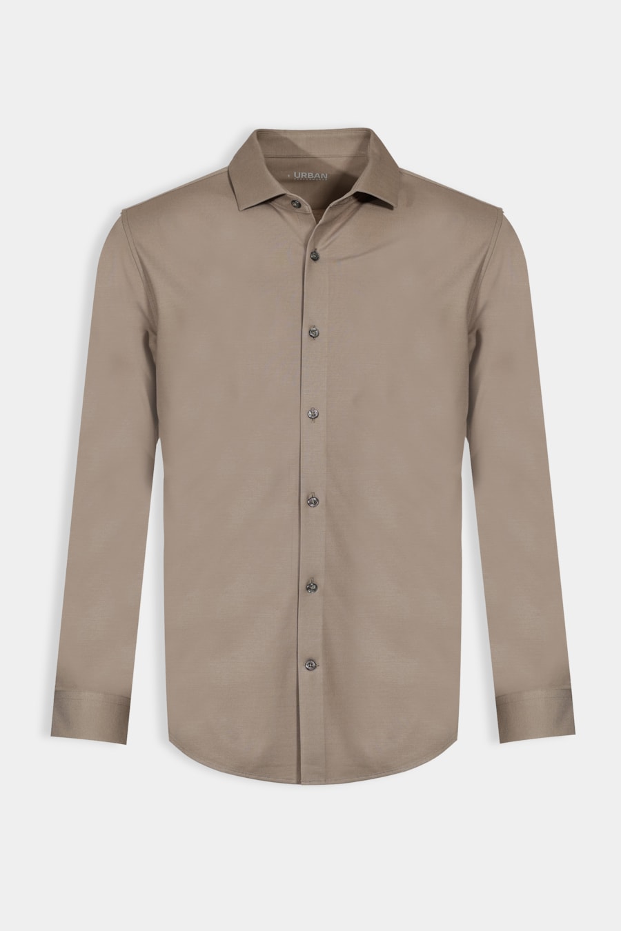 Camisa Manga Longa Piquet Bonded Verde Oliva — foto 7 de 7