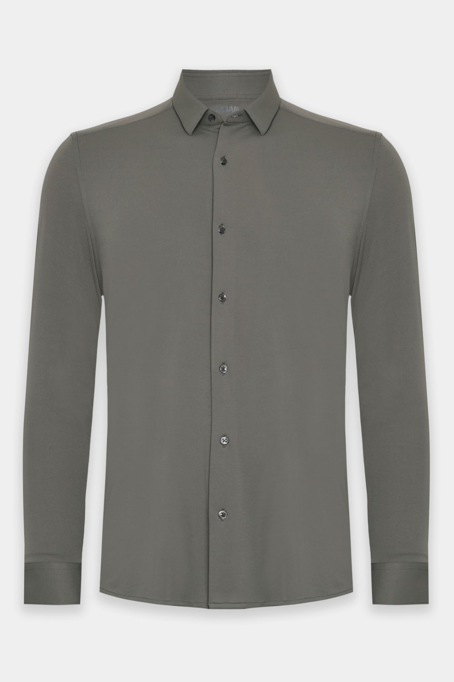 Camisa Manga Longa Piquet Everyday Cinza Escuro — foto 5 de 5