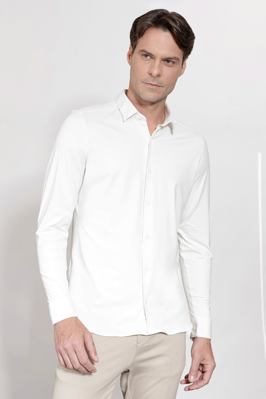 Camisa Manga Longa Recovery Tech Off White — foto 1 de 5