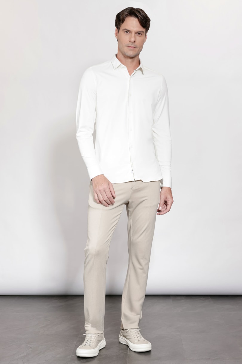 Camisa Manga Longa Recovery Tech Off White