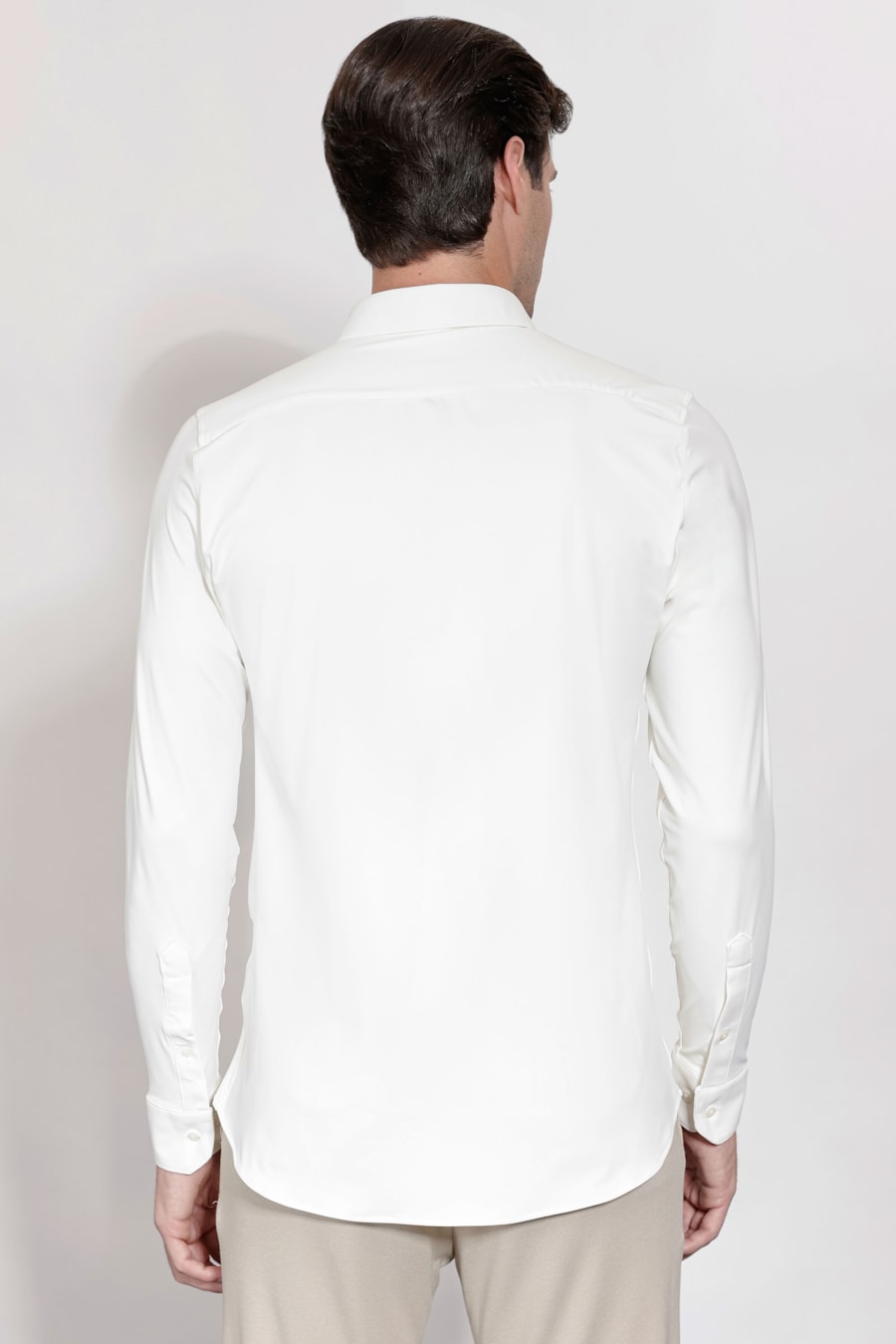 Camisa Manga Longa Recovery Tech Off White — foto 4 de 5