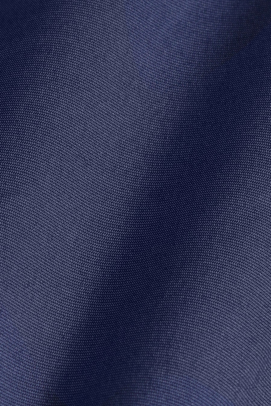 Camisa Manga Longa Reg Poliamida Liso Azul Escuro — foto 6 de 6