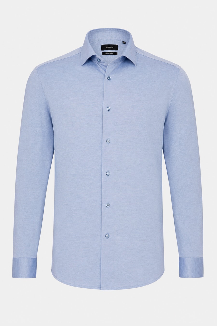 Camisa Manga Longa Regular Algodao Easy Care Azul — foto 6 de 7