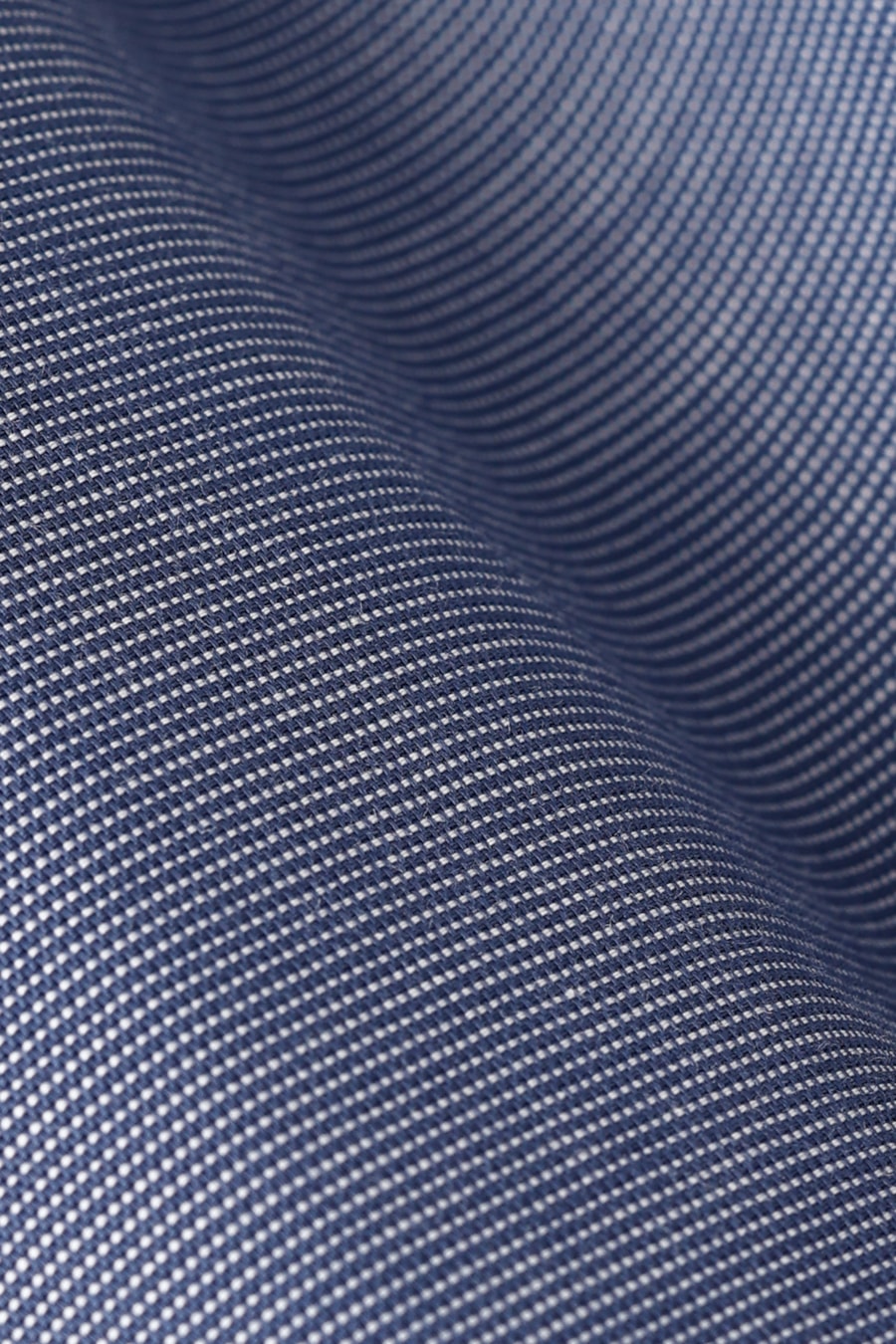 Camisa Manga Longa Regular Algodão Egípcio Dots 50 Azul C/Branco — foto 6 de 6