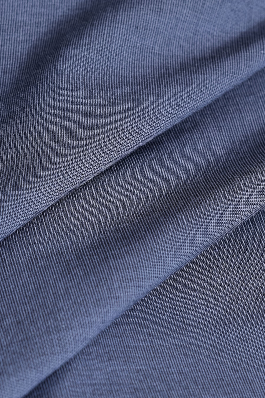 Camisa Manga Longa Regular Algodão Egípcio Fil a Fil Barolo Azul — foto 5 de 6