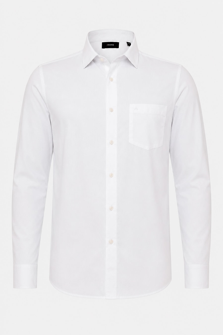 Camisa Manga Longa Regular Algodão Mescla Lotte Branco — foto 5 de 6