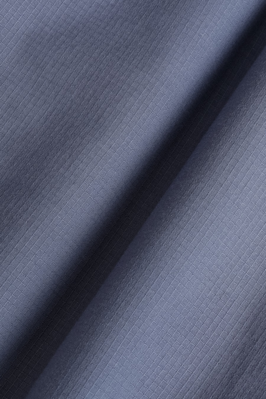 Camisa Manga Longa Regular Algodâo Textura Azul Jeans — foto 6 de 6
