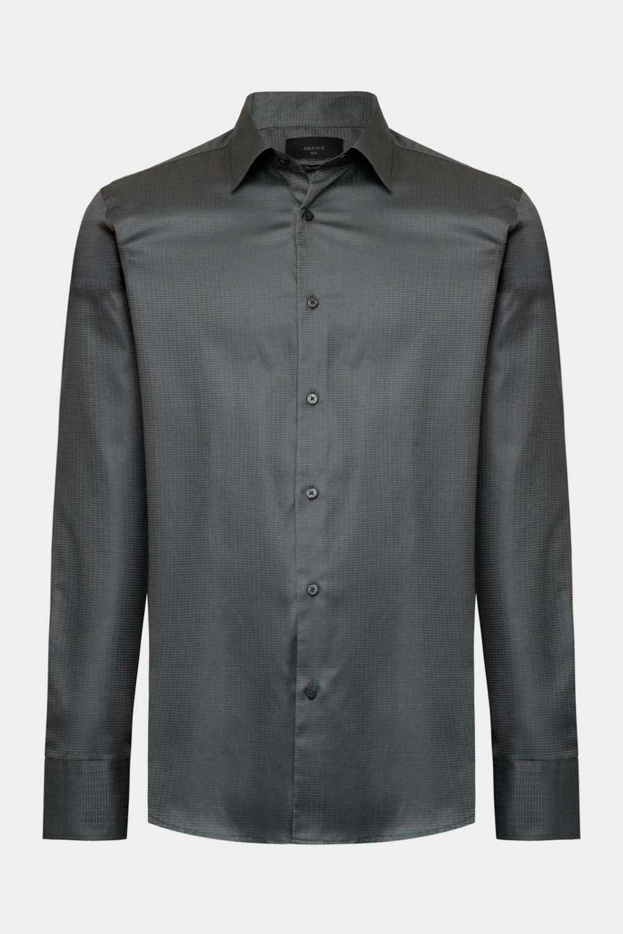 Camisa Manga Longa Regular Block Fio 100/2 Verde Escuro — foto 5 de 6