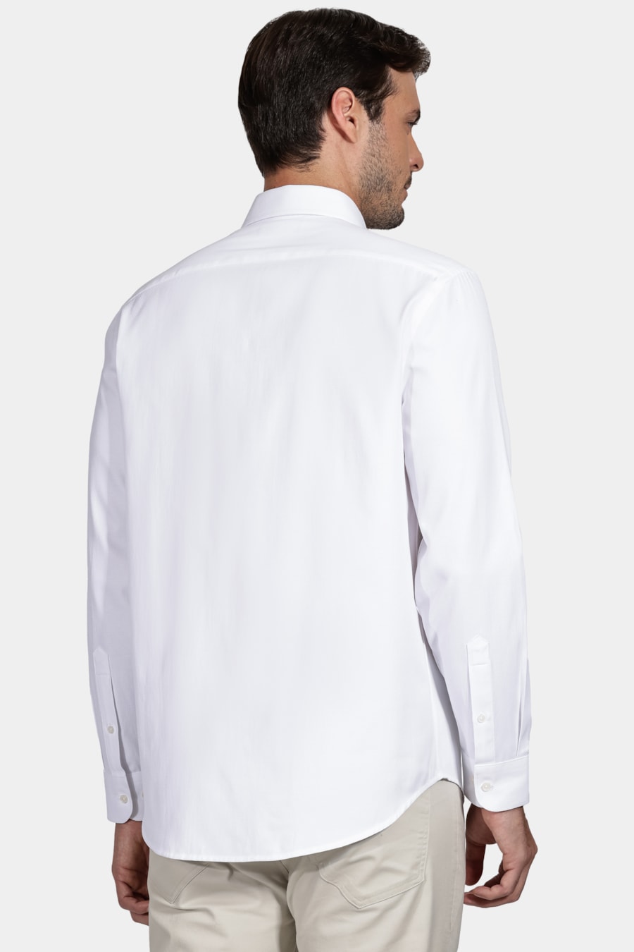 Camisa Manga Longa Regular Branco — foto 4 de 5