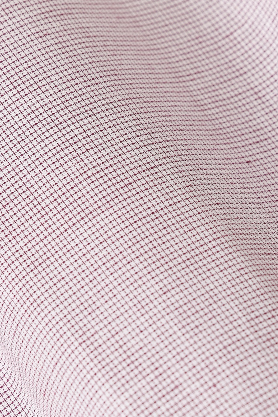 Camisa Manga Longa Regular Cosmo Micro Xadrez Vinho — foto 6 de 6