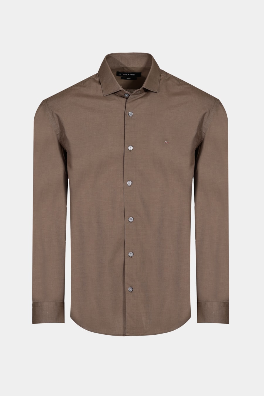 Camisa Manga Longa Regular Fio a Fio Verde Militar — foto 6 de 6