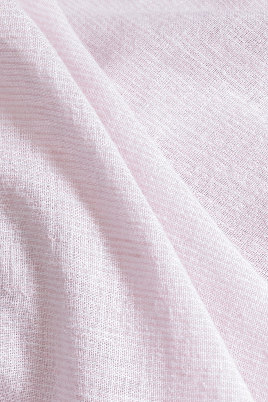 Camisa Manga Longa Regular Linho Algodão Rosa — foto 5 de 5