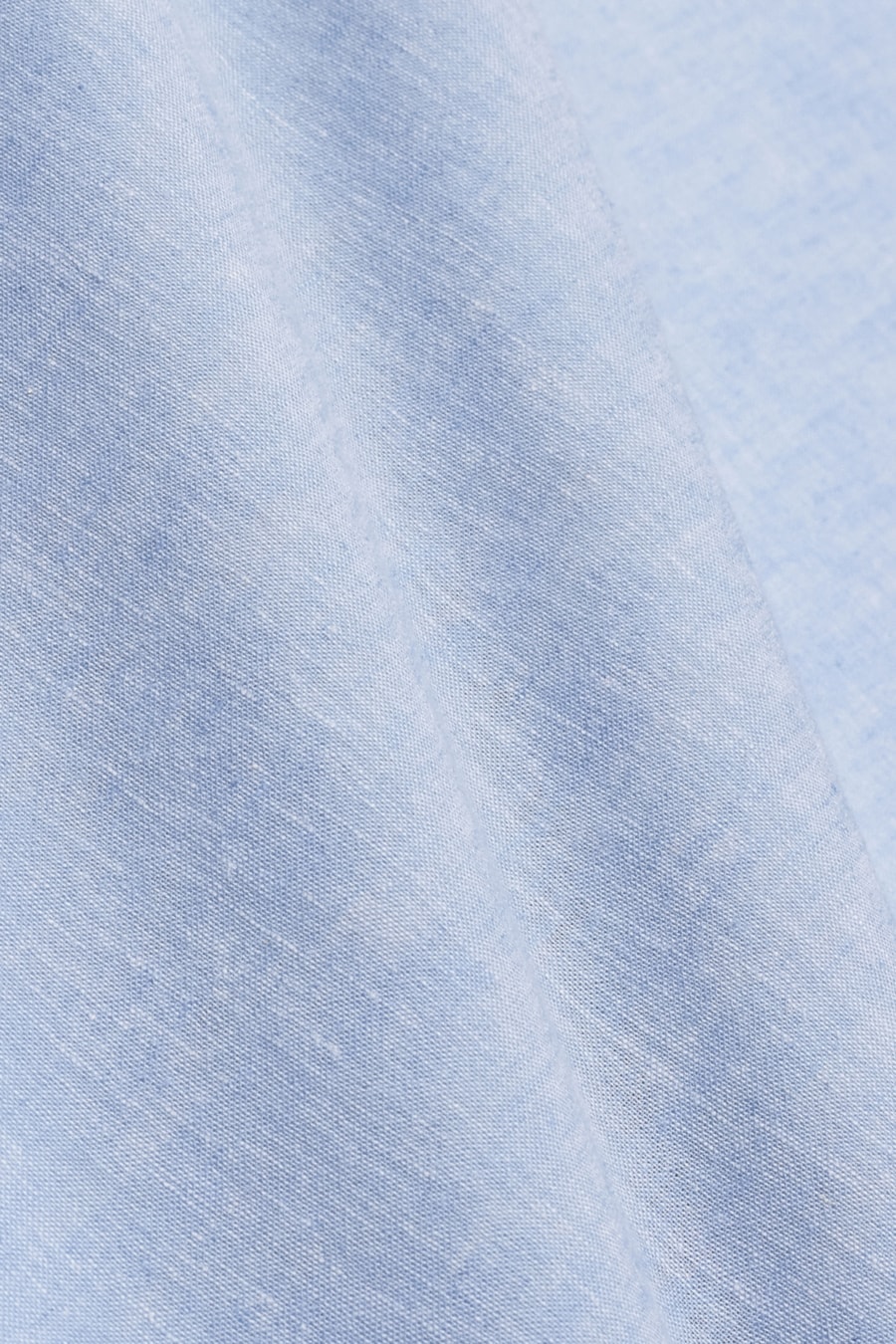 Camisa Manga Longa Regular Linho Algodão Surat Azul — foto 7 de 7