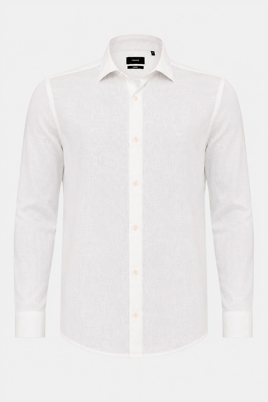 Camisa Manga Longa Regular Linho Algodão Surat Branco — foto 5 de 6