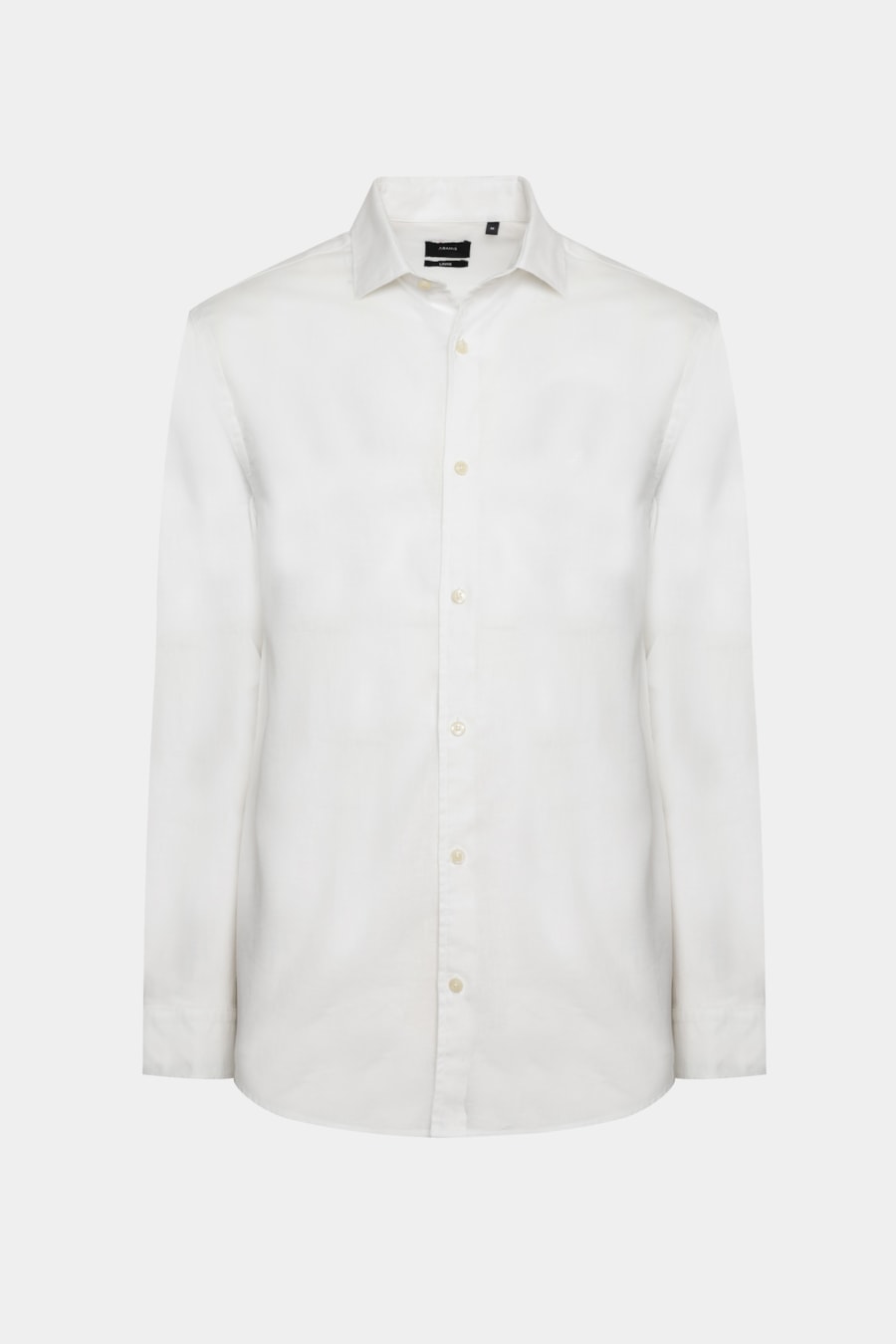 Camisa Manga Longa Regular Linho Algodão Surat Branco — foto 5 de 6
