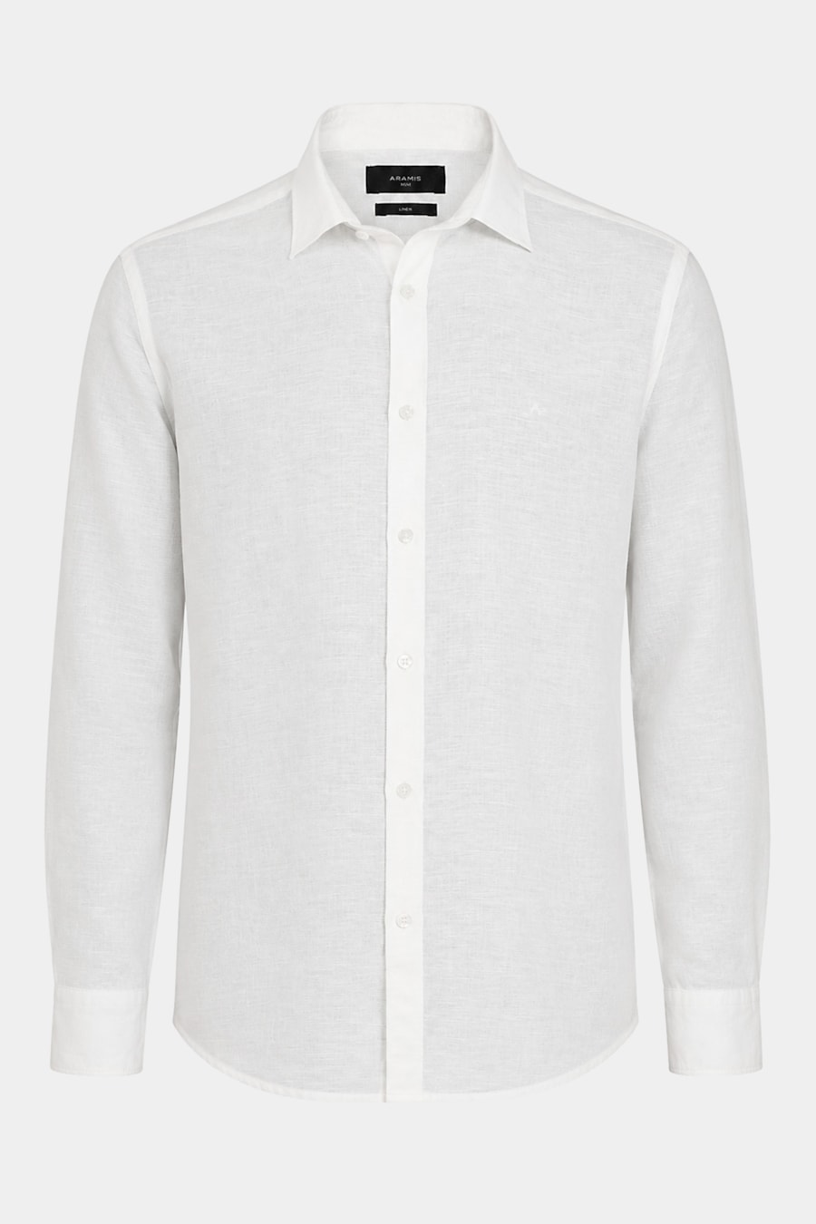 Camisa Manga Longa Regular Linho Branco — foto 5 de 7