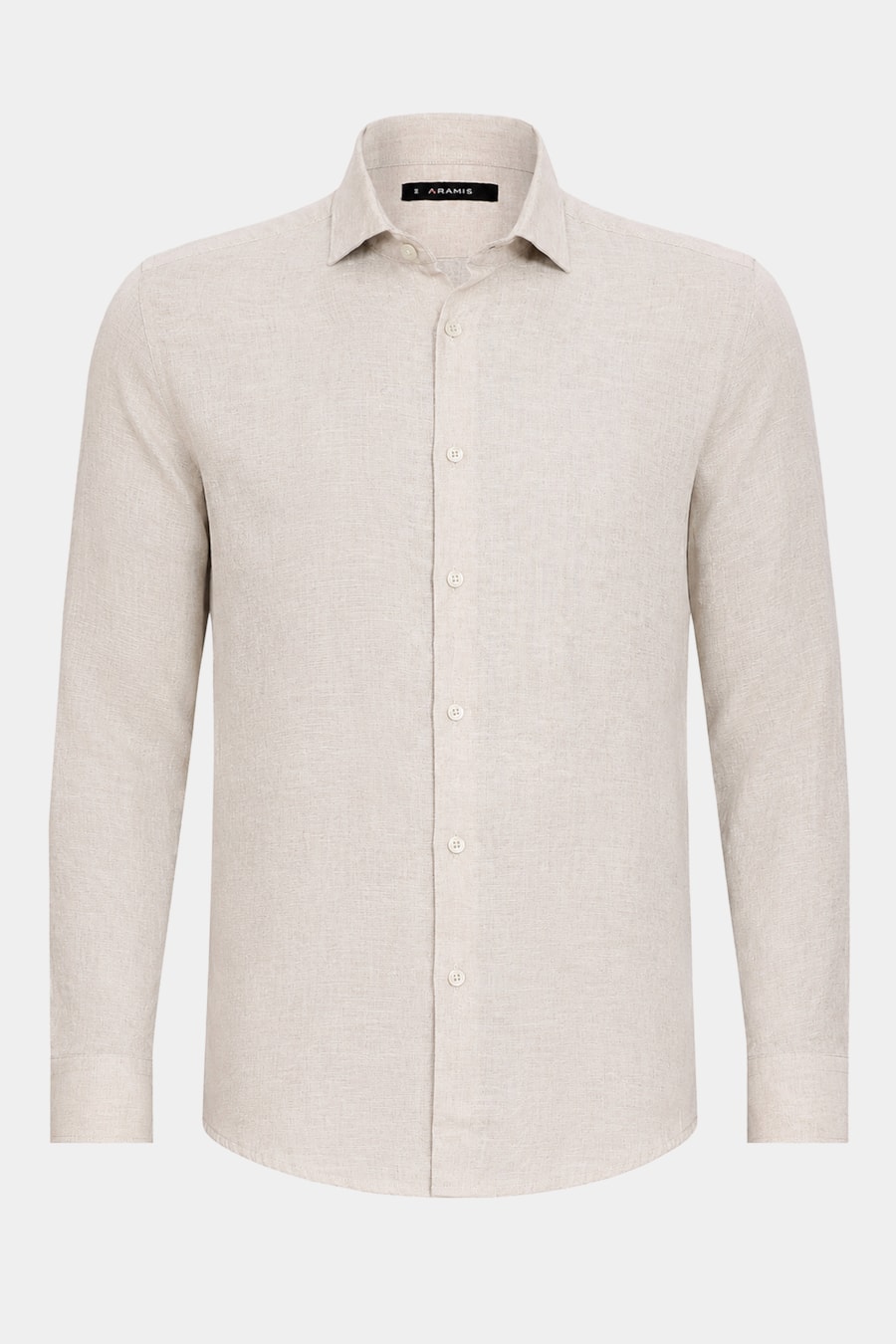 Camisa Manga Longa Regular Linho Malta Natural — foto 5 de 6