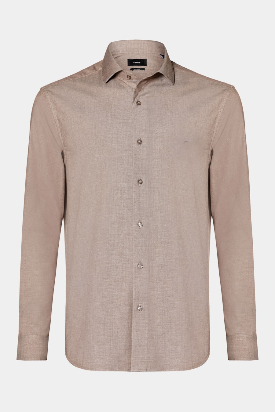 Camisa Manga Longa Regular Melange Antibactéria Castor — foto 5 de 6
