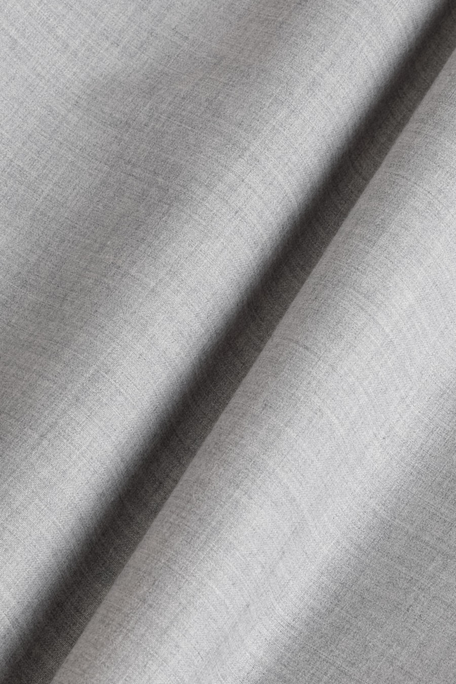 Camisa Manga Longa Regular Melange Cinza — foto 6 de 6