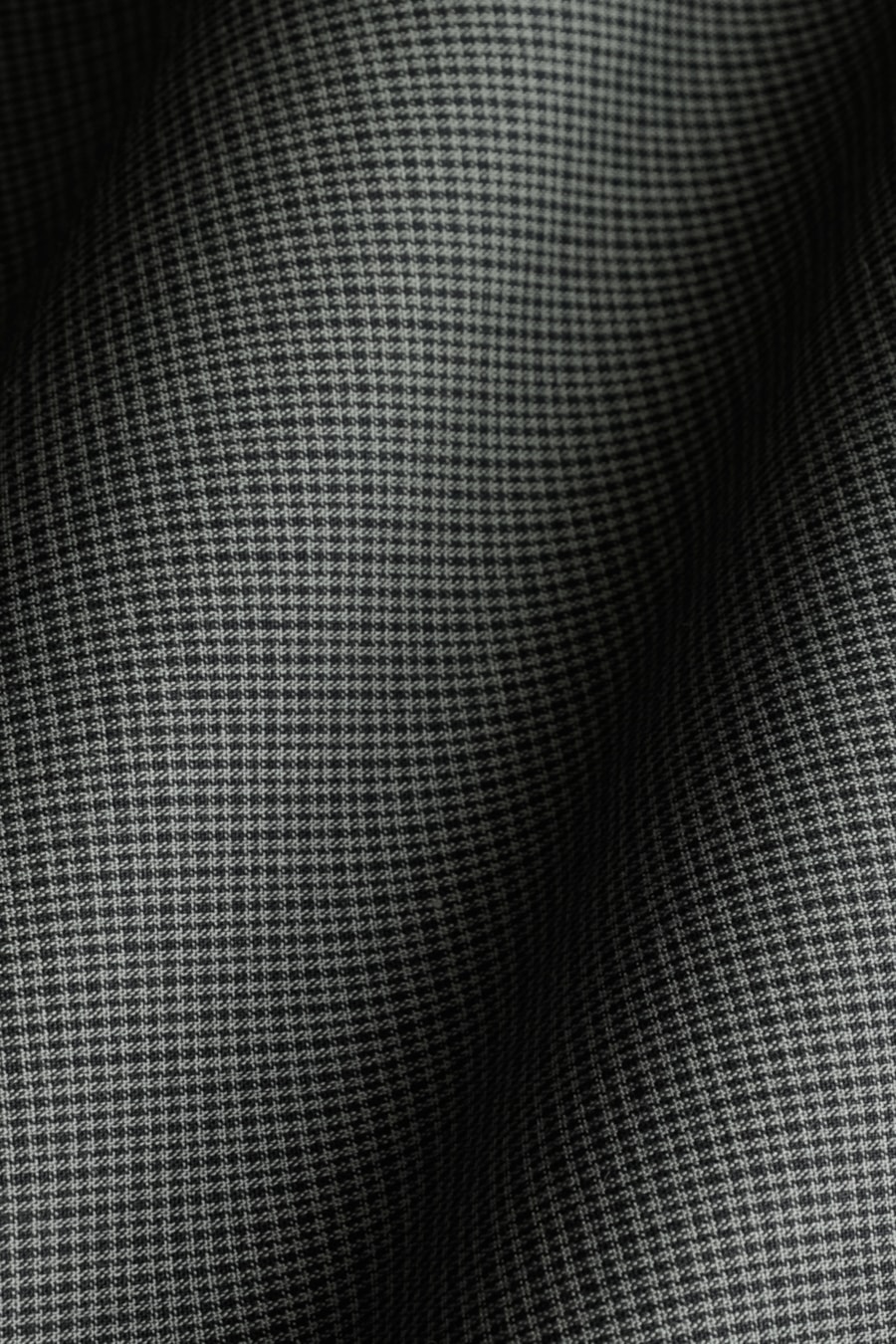 Camisa Manga Longa Regular Micro Xadrez Bolso Preto C/Verde — foto 5 de 5