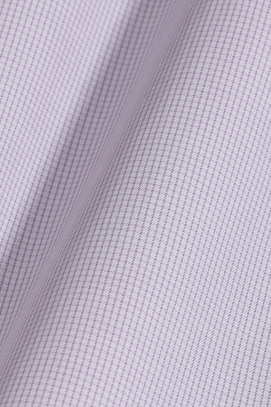 Camisa Manga Longa Regular Micro Xadrez Mix Branco C/Rosa — foto 6 de 6