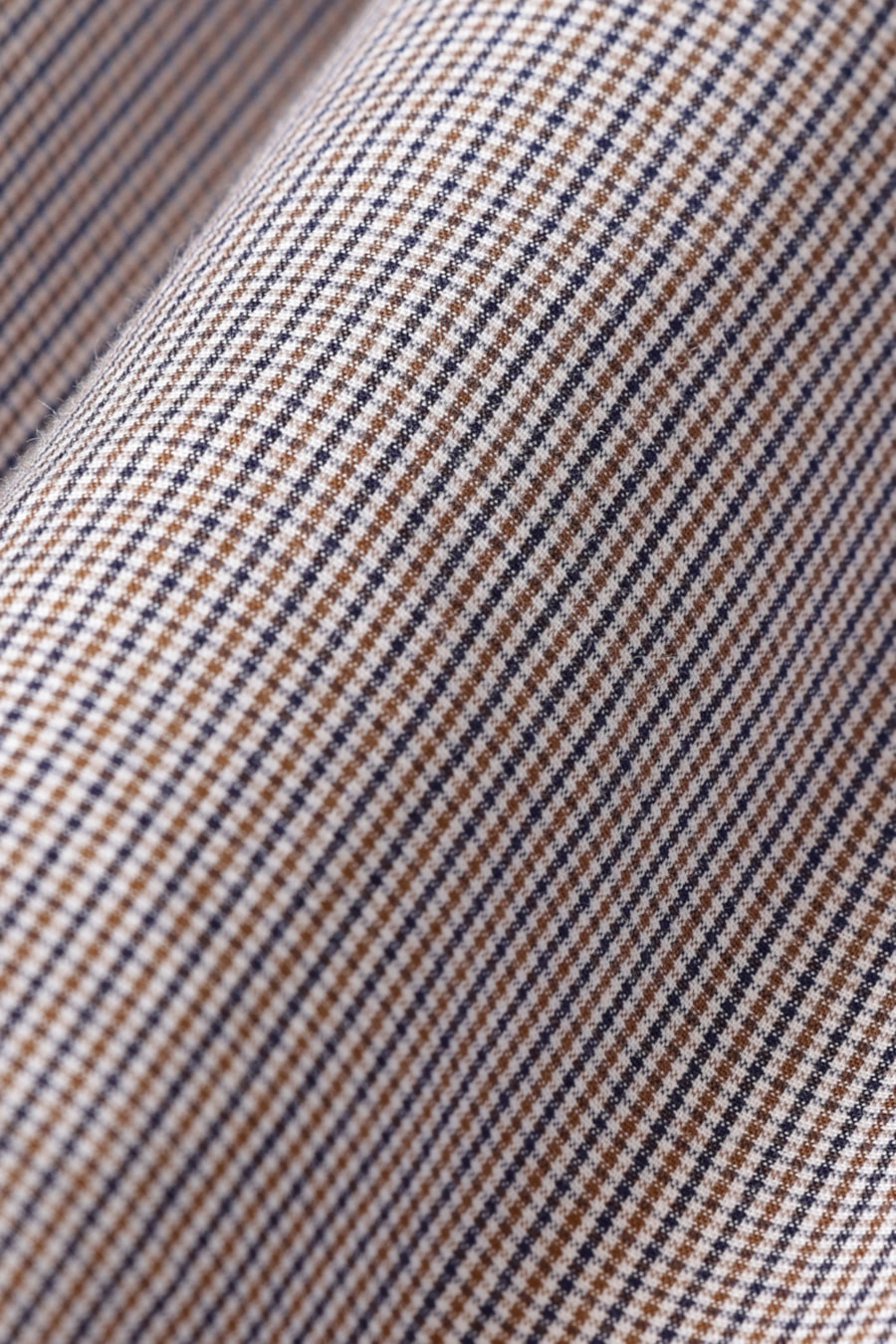 Camisa Manga Longa Regular Micro Xd 2 Cores Bolso Caqui C/Marinho — foto 6 de 6